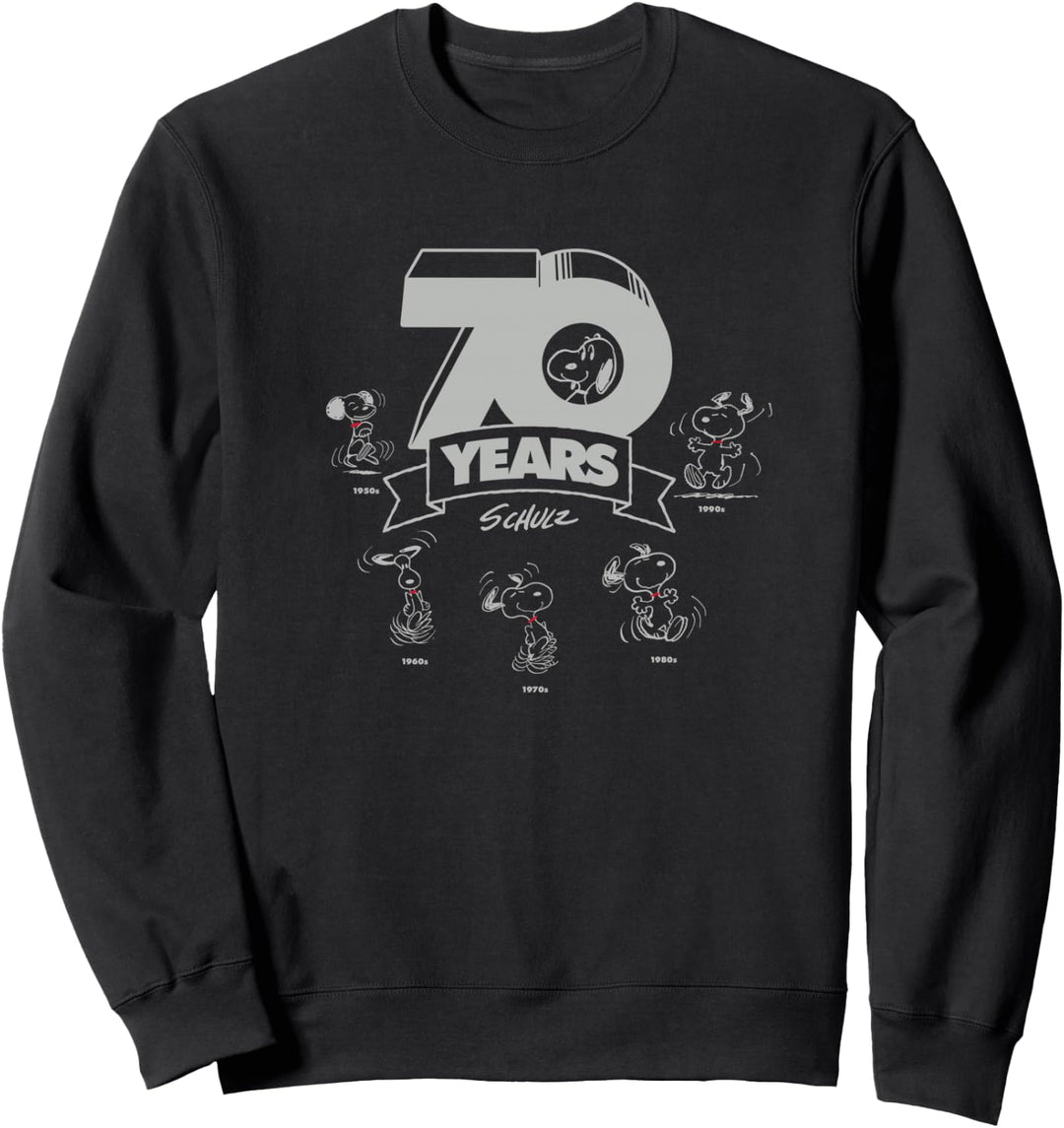 Peanuts Snoopy 70 Jahre Sweatshirt