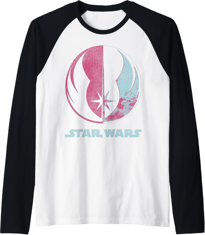 Star Wars Bright Jedi Symbol Raglan