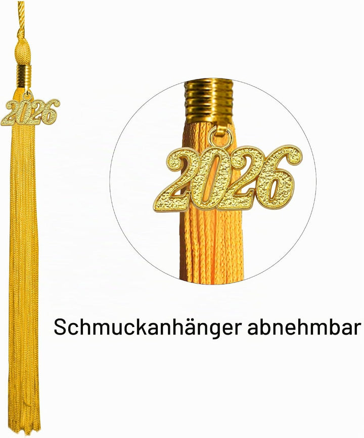 GraduatePro Doktorhut 2026 Abschluss Hut Bachelor Master Abitur Uni Akademiker Schuluniformen Studen