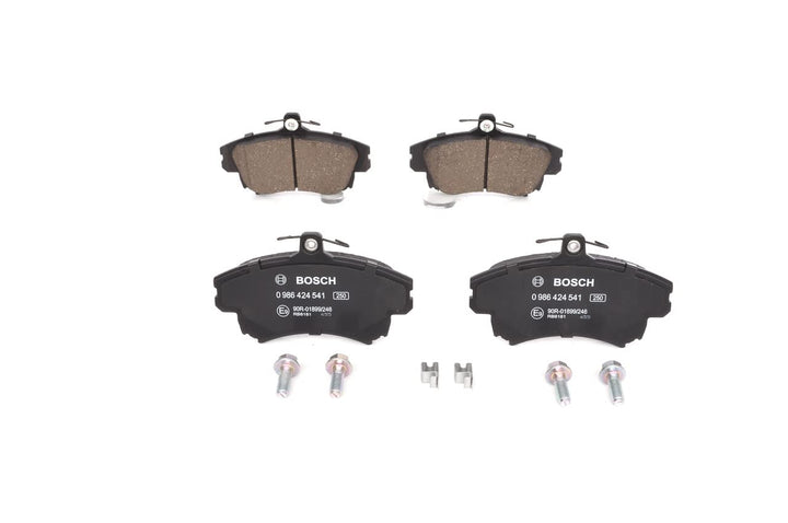 Bosch BP292 Bremsbeläge - Vorderachse - ECE-R90 Zertifizierung - vier Bremsbeläge pro Set