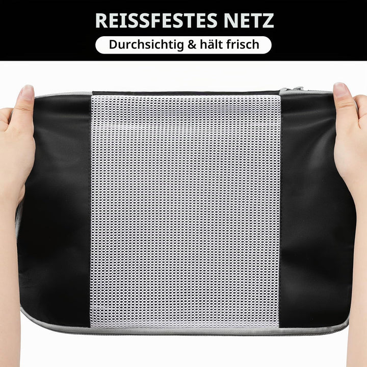 BAGAIL 6er-Set Packwürfel in verschiedenen Grössen Packorganizer für Reisezubehör Gepäck Handgepäck