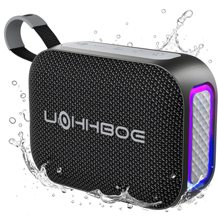 Bluetooth Lautsprecher Tragbare Musikbox Bluetooth 6.0 Geschenke für Männer Frauen mit 24 Std. Spiel