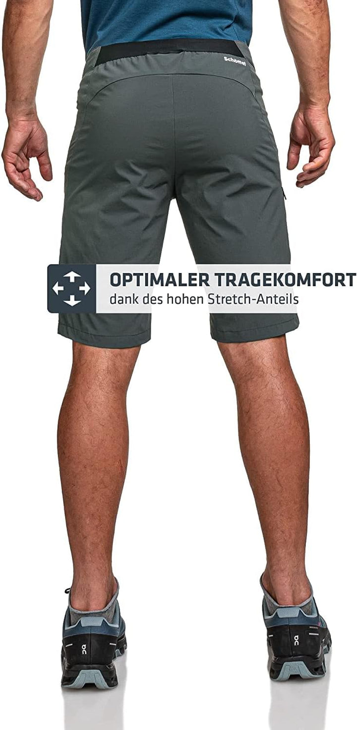 Schöffel Herren Shorts Hestad M, kurze Wanderhose mit elastischem Bund, schnell trocknende Outdoor H