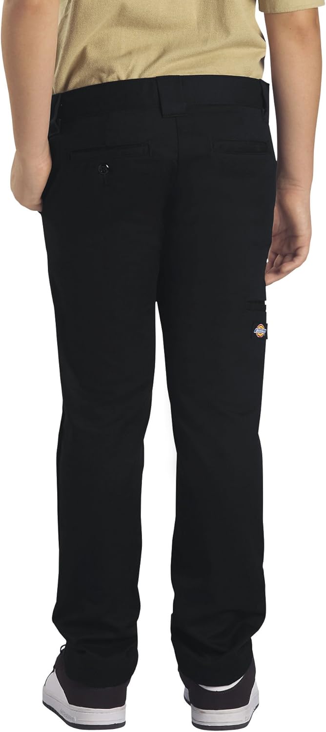 Dickies - - QP801 Jungen Skinny Straight Pant, 12, Charcoal