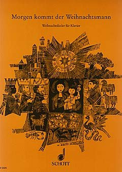 Morgen KOMMT DER WEIHNACHTSMANN - arrangiert für Klavier [Noten/Sheetmusic]