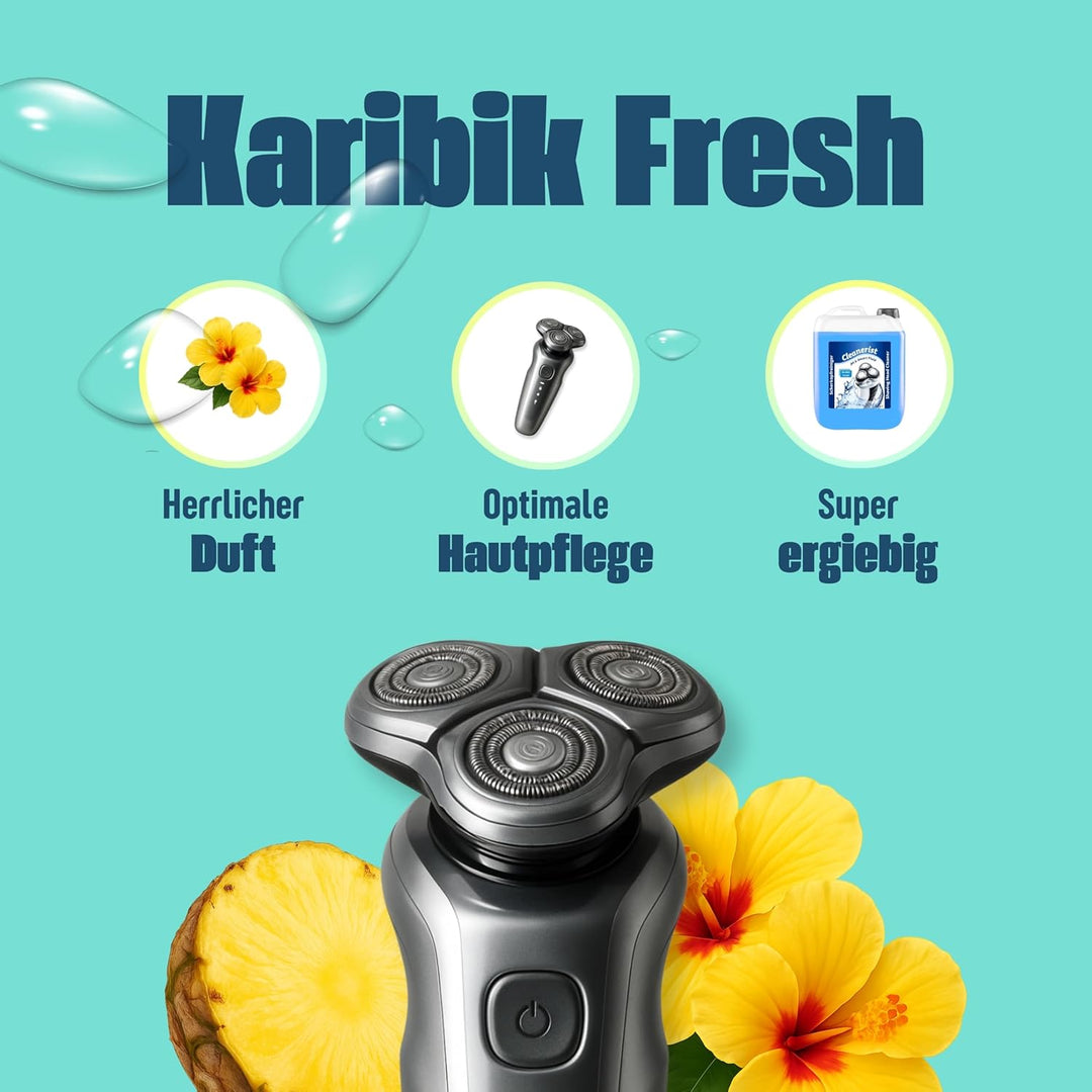 5 Liter Jet & Smart Fluid Reinigungsflüssigkeit Kompatibel-Ersatz mit Philips Rasierer 5000/7000 / 8