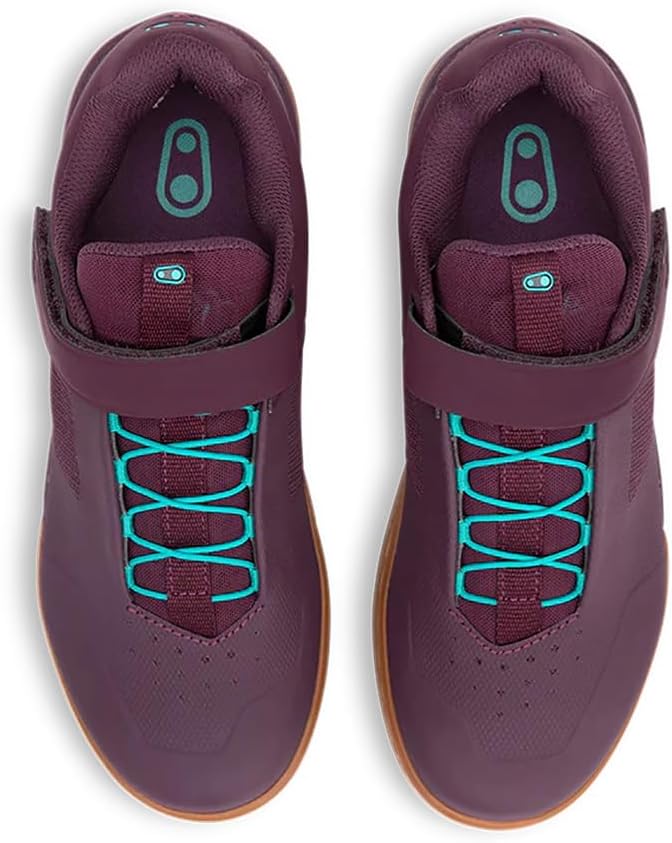 Crank Brothers Unisex Stamp Speed Lace Fahrradschuhe 37 EU Violett Blaugrün, 37 EU Violett Blaugr&#x