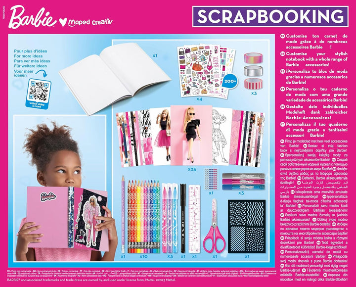 Maped CREATIV - Kreativ-Set SCRAPBOOKING - BARBIE