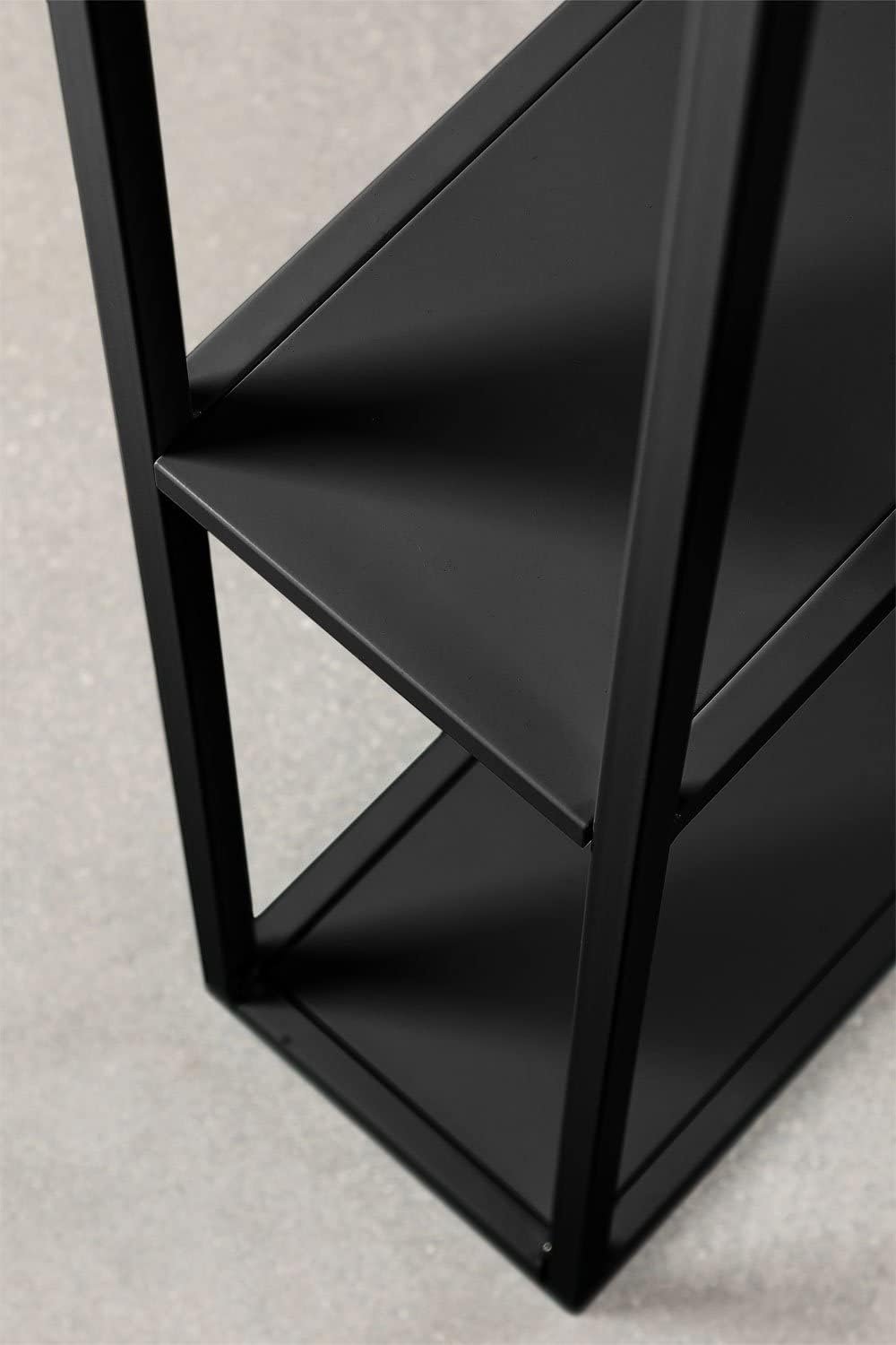 SKLUM Modulares Wandregal aus Stahl (80 cm) Thura - Sch. Carbon, Sch. Carbon