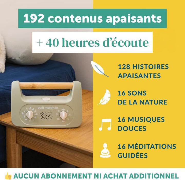 Mon Petit Morphée - Version Française - Box de Méditation qui Favorise le Sommeil et le Retour au Ca