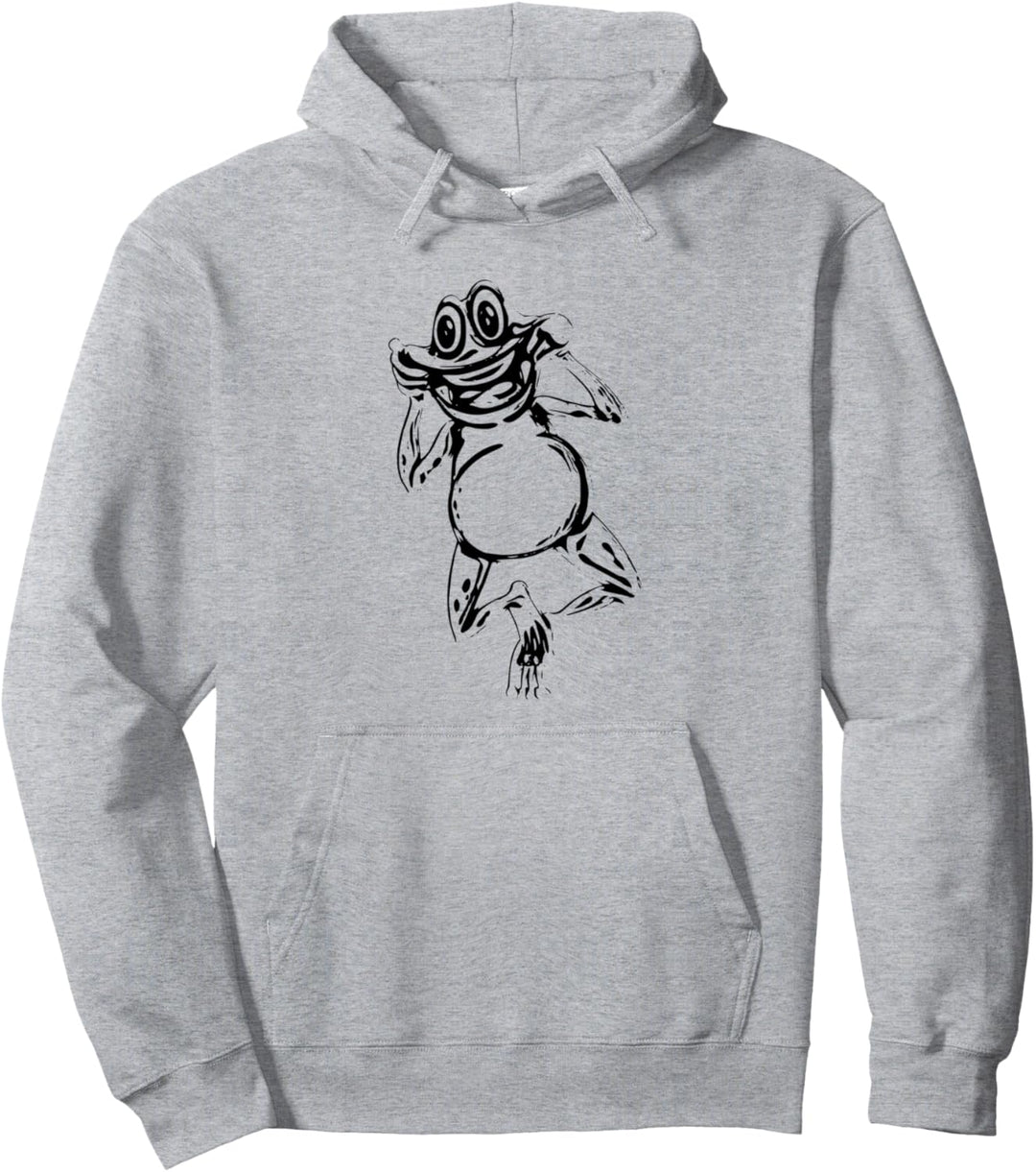 Frosch Amphibien Motiv Tiere Kröte Design Kröten Frösche Pullover Hoodie