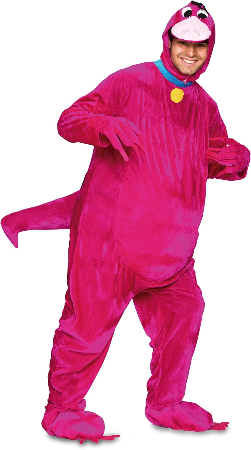 Fyasa 706410-t04 Dino Kostüm, gross, Rose, L