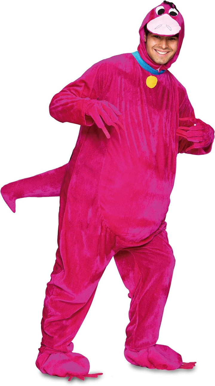Fyasa 706410-t04 Dino Kostüm, gross, Rose, L