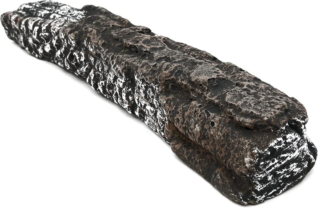 intergrill Brennholzimitat | 4 Stück Dekoholz aus Keramik | Bis zu 1100°C | Holzscheite für Gasfeuer