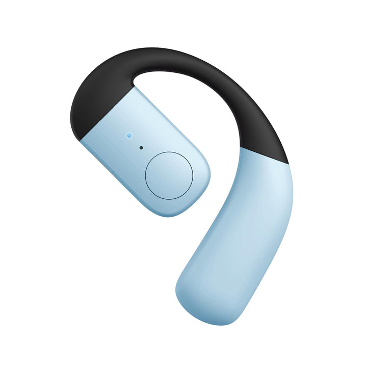 Wireless Single Earbud Bluetooth Headset mit Mikrofon Handy Telefon Freisprech Open Ear Einzeln Spor