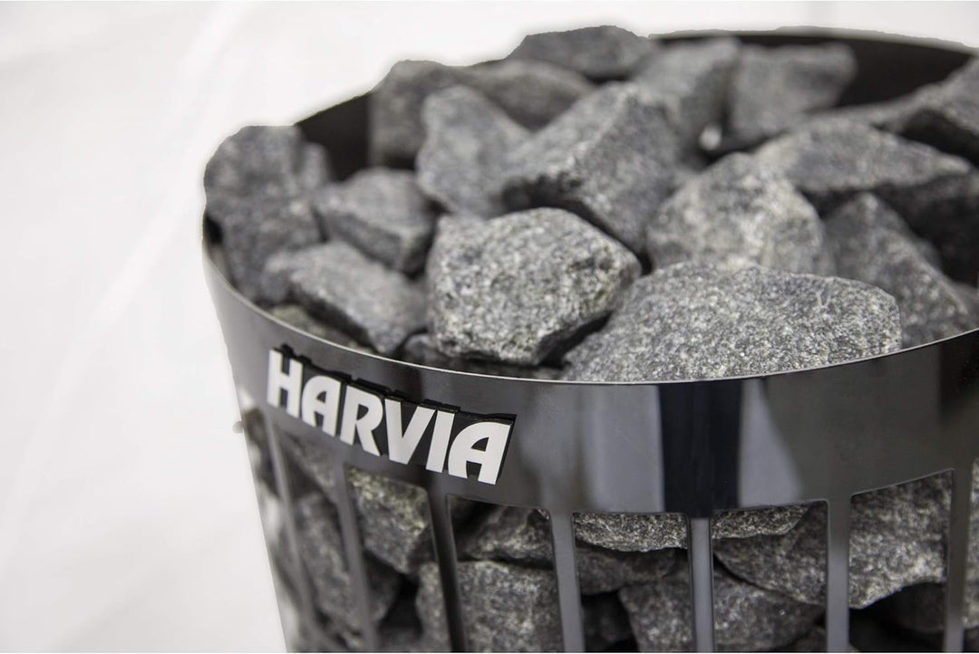 Harvia Cilindro Black Steel Saunaofen 6,8 kW PC70 integrierte Steuerung Stahl schwarz