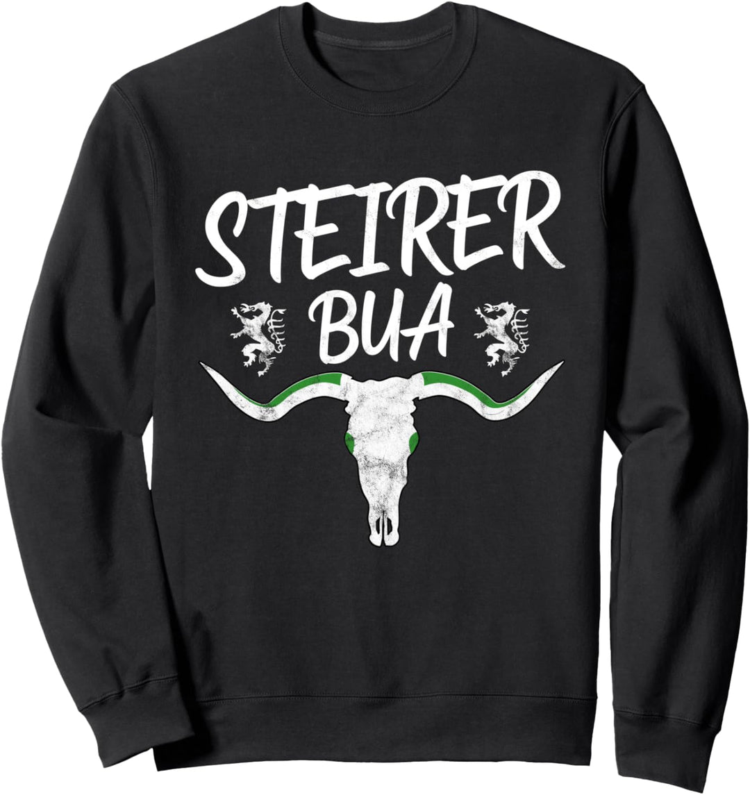 Steiermark Steirer Bua lustiges Design Männer Jungen Buben Sweatshirt