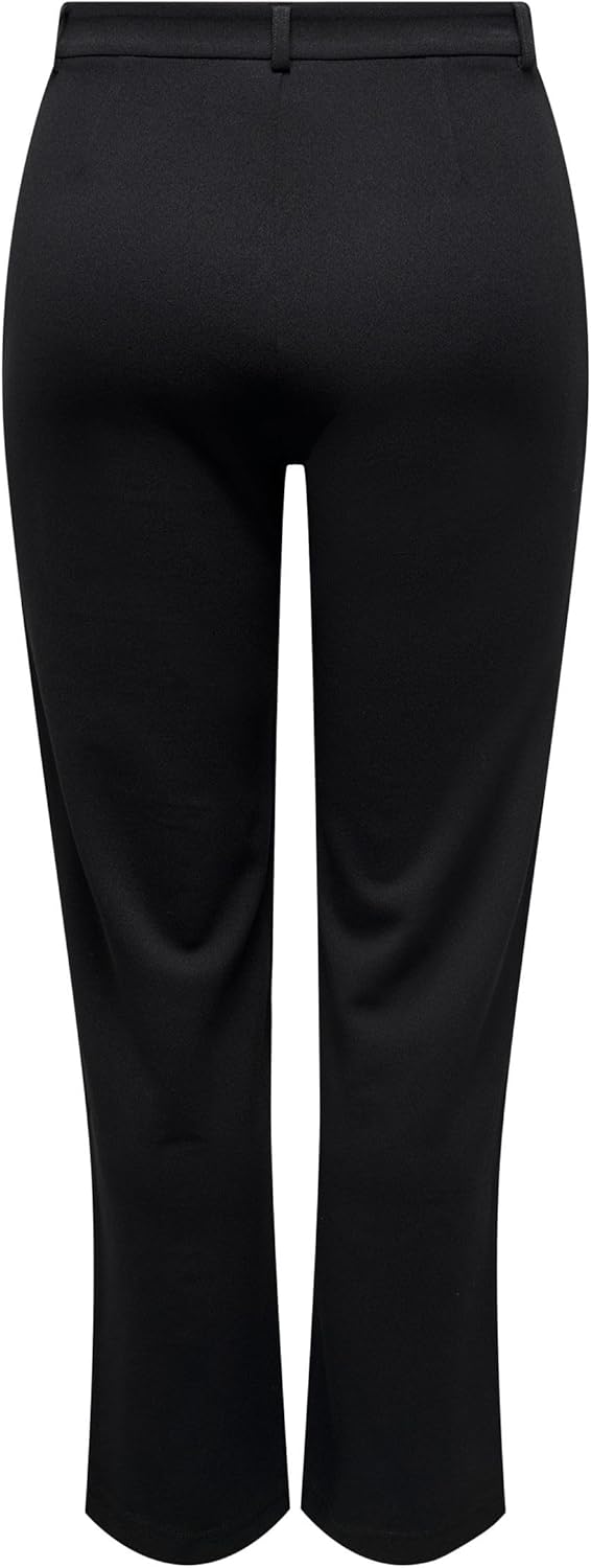 JdY Damen Jdygeggo Straight Pant JRS Noos Hose, Schwarz