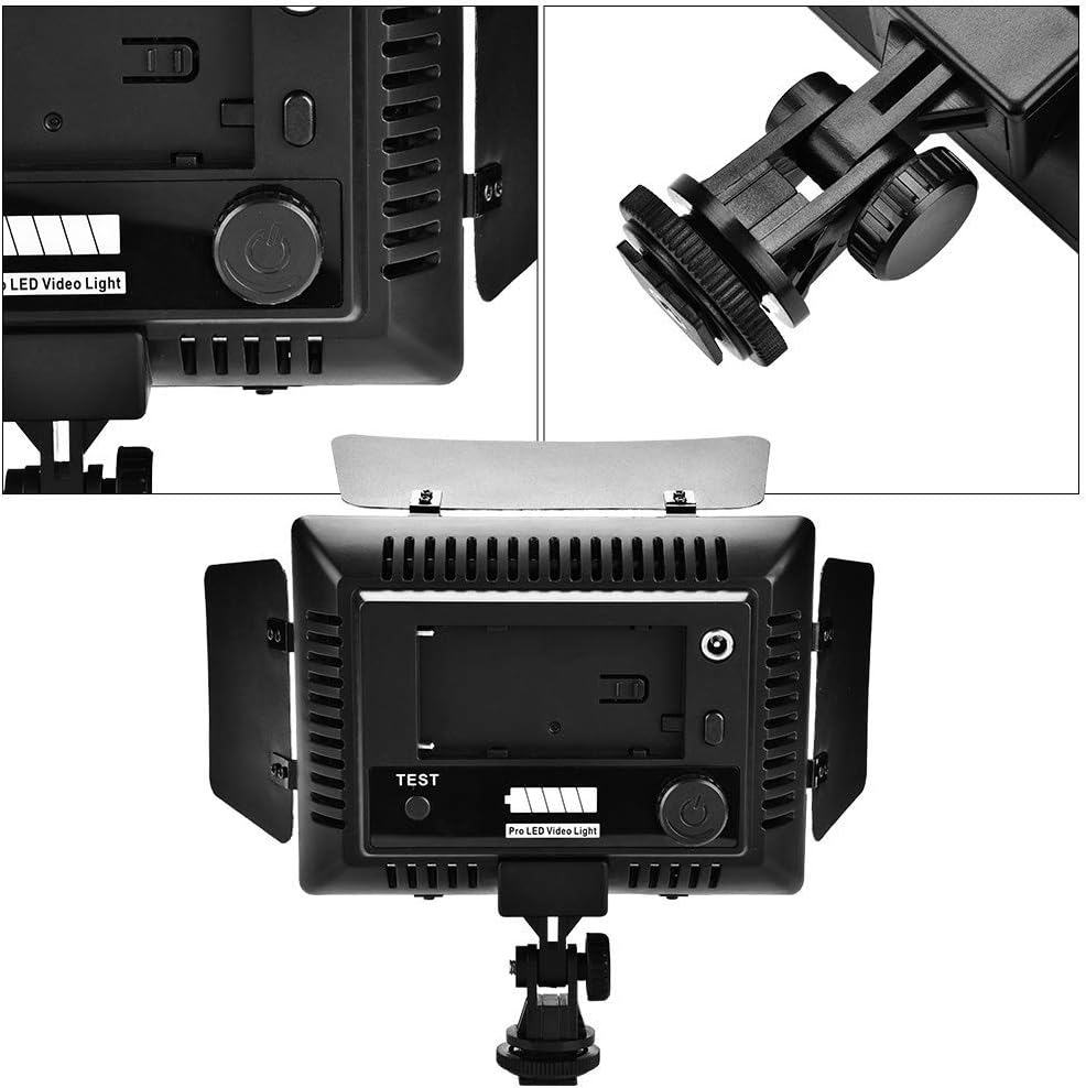 Kamera Videoleuchte LED Fotografie Studio Licht Kamera Videolicht Beleuchtung Kit Kamera Licht Studi