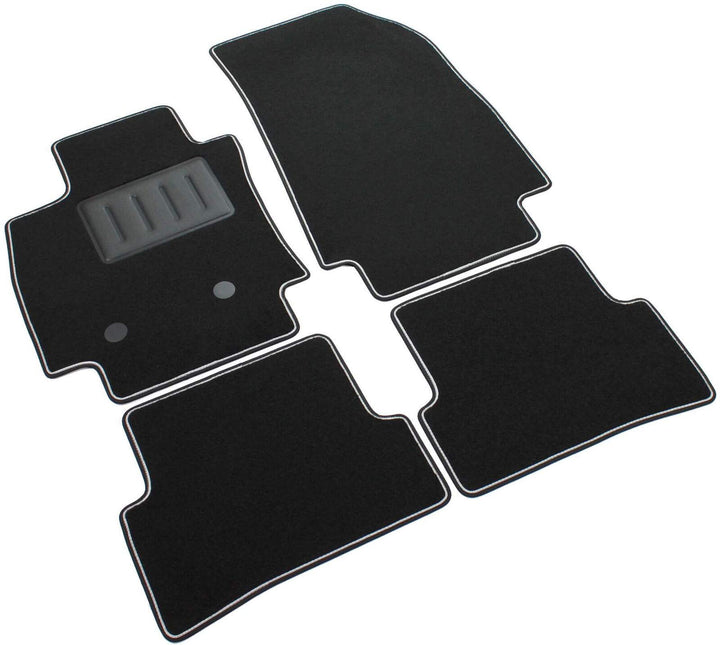 SPRINT03701 Massgeschneiderte Automatten aus schwarzem Anti-Rutsch-Teppich