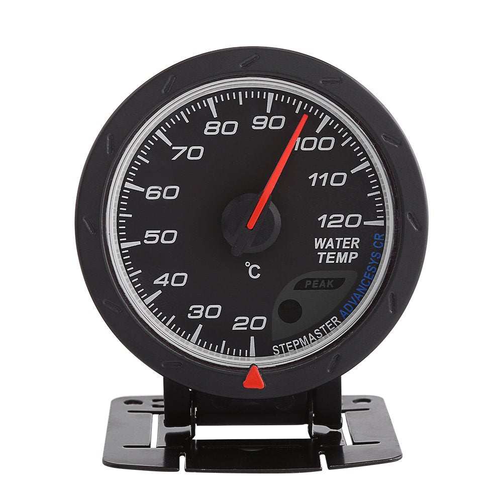 LED Digitalanzeige Wassertemperatur Temperaturanzeige 20-120℃ Reichweitenmesser Fit für Auto Racing