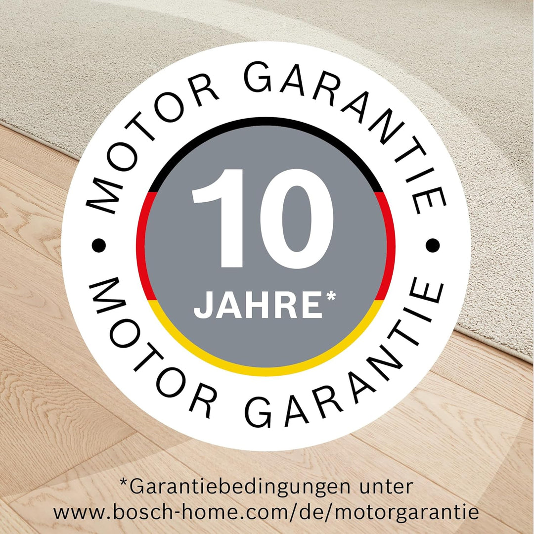 Bosch Staubsauger beutellos Serie 4 BGD21BA3T, Hygiene-Filter, 10 Jahre Motorgarantie, für Parkett,