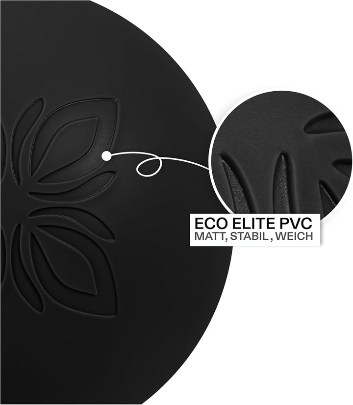 Moon™ Pilatesball – Rutschfester Core-Trainer Ø 21 cm aus Eco-Elite PVC, ABS-Zertifiziert, Pilates &