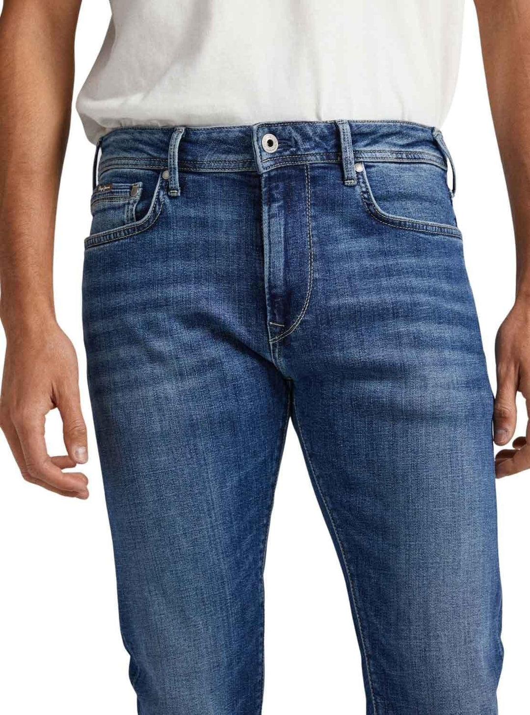 Pepe Jeans Herren Stanley Jeans 28W / 32L Blue (Denim-hs6), 28W / 32L Blue (Denim-hs6)