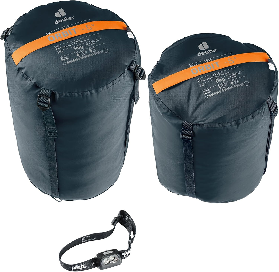 deuter Orbit -5° Kunstfaserschlafsack chestnut-ink, chestnut-ink