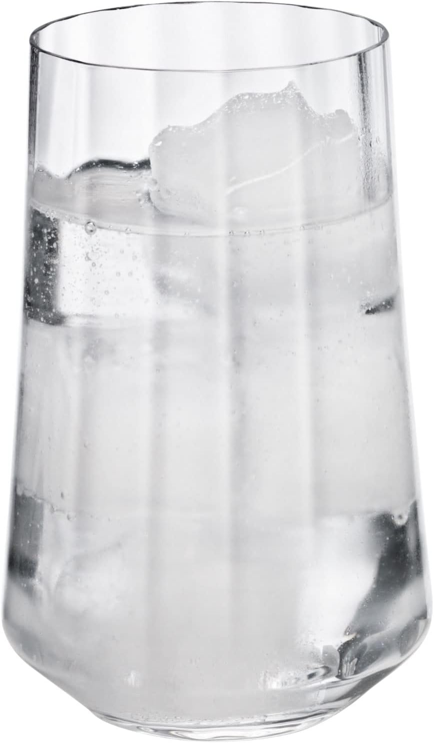 Georg Jensen Bernadotte Tall Tumbler Glass Crystalline 38 Cl, 6 Pcs