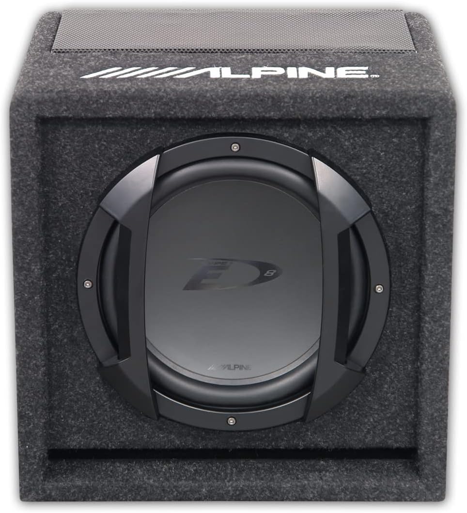 Alpine SWE-815 Auto-Soundsystem schwarz Single, Single