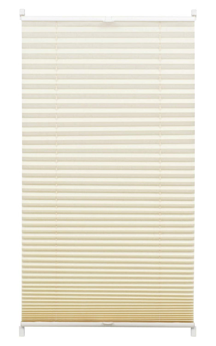 Gardinia Plissee zum Klemmen, Blickdichtes Faltrollo, Alle Montage-Teile inklusive, EASYFIX Plissee