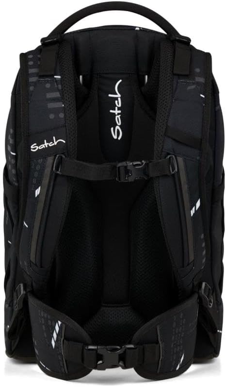 Satch Pack Schulrucksack Set 3tlg. inkl. Schlamperbox und Sportbeutel (Ninja Matrix), Ninja Matrix