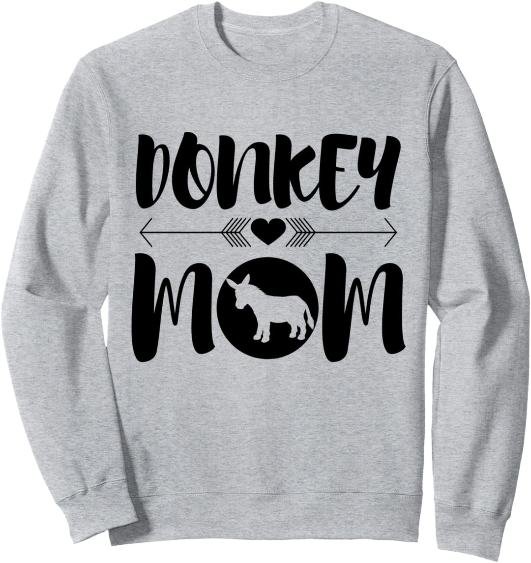 Esel Mama Bauernhof Tier Maultier Sweatshirt
