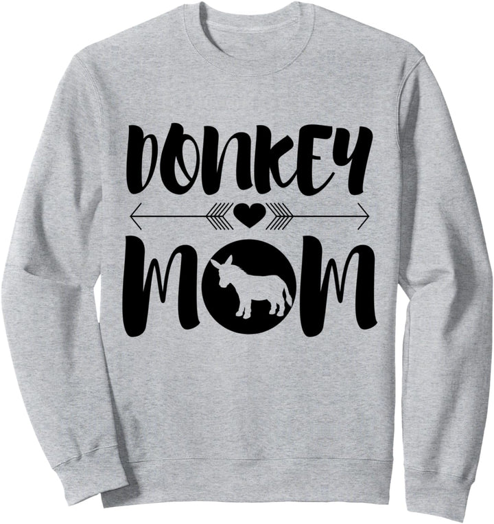 Esel Mama Bauernhof Tier Maultier Sweatshirt