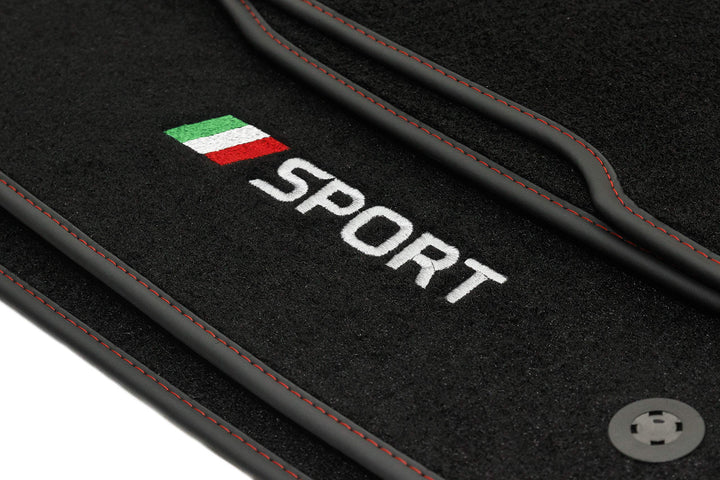 Sport Velour Fussmatten Satz für Alfa Romeo 159 (2005-2012) - 4-teilig - Passgenau