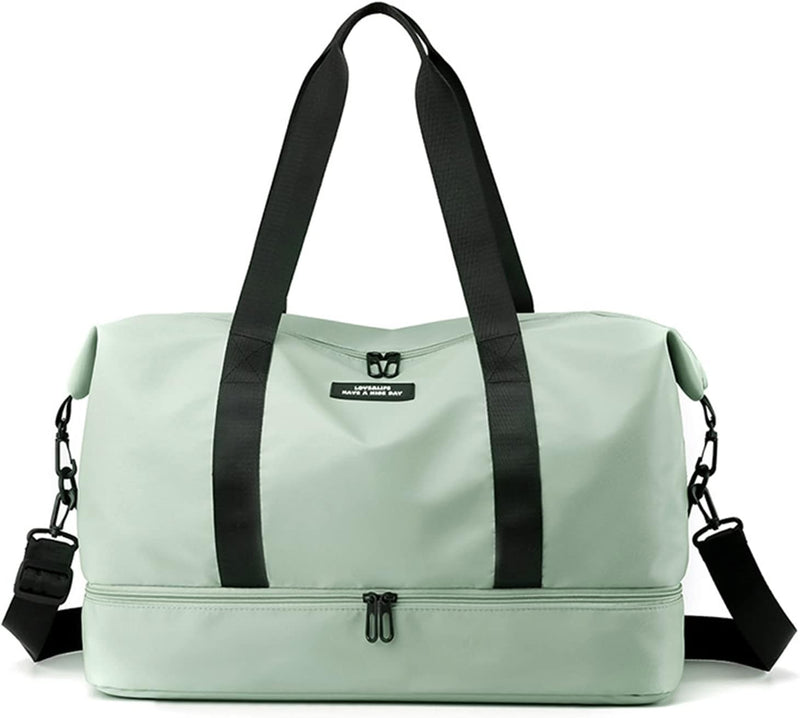 CORIOS Reisetaschen Duffle Bag Nylon Sporttasche für Damen/Herren Faltbare Weekender Übernachtung Ta