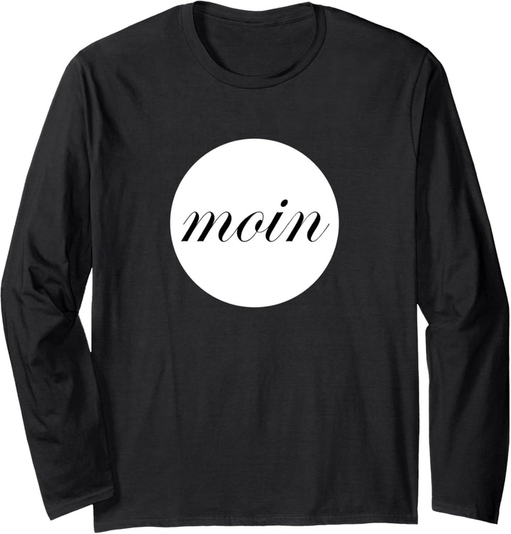 Moin Hamburg St. Pauli Reeperbahn Nordsee Ostsee Boot Outfit Langarmshirt