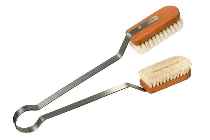 Redecker 460135 weiche Blätterbürste, 35 cm, Ziegenhaar