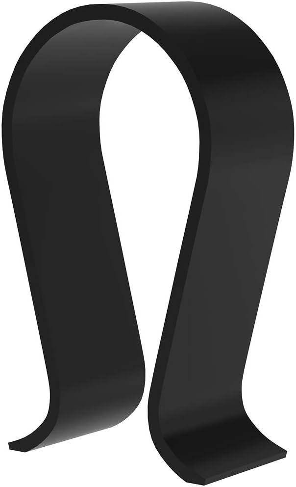 GEEKRIA Omega Kopfhörer-Ständer aus Acryl für Over-Ear-Kopfhörer, Gaming-Headset-Halter, Schreibtisc