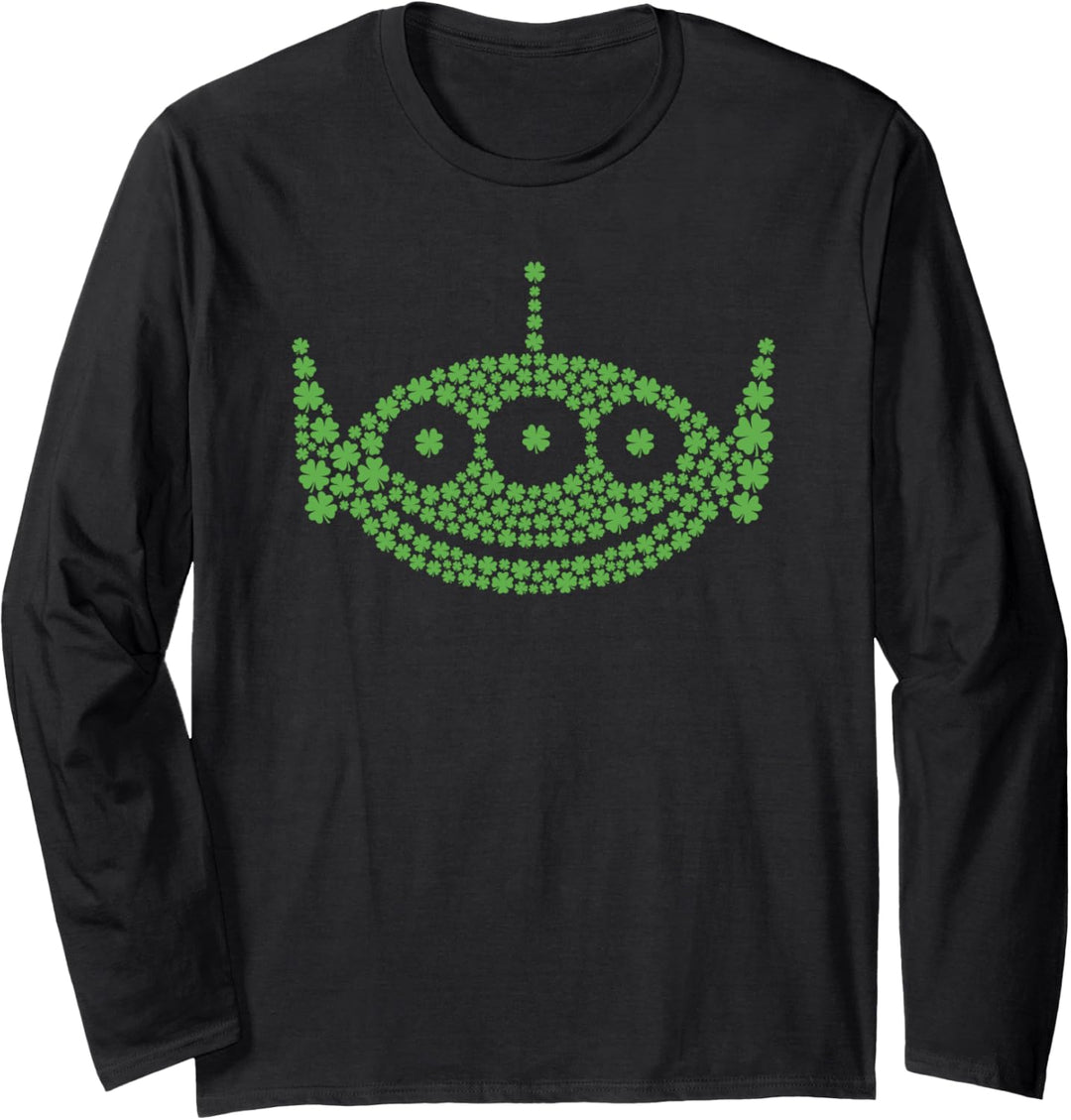 Disney Pixar Toy Story Aliens Head Build-Up Fill Langarmshirt
