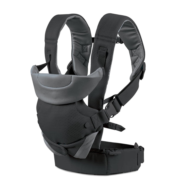 Infantino Flip 4-in-1 Light &amp; Airy Babytrage – Atmungsaktiv, Lordosenstütze, Verstellbarer Hüftgurt,