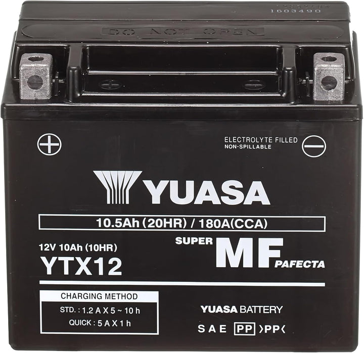 Yuasa YTX12-BS (WC) wartungsfreie Batterie