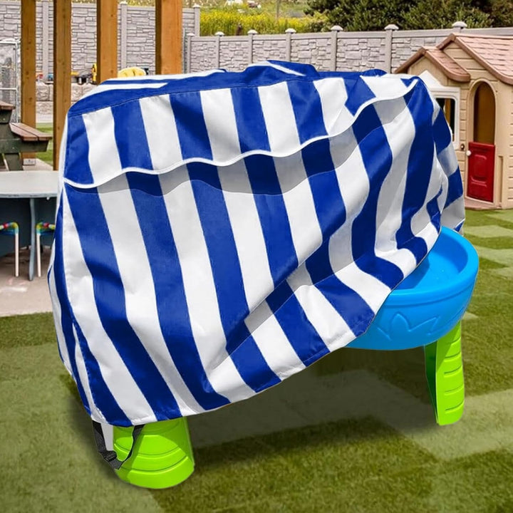 Kids Water Table Deckung Fit Regenschauer Spritzteich Wasserspiegel, 2 Schritt Wasserresistent Staub