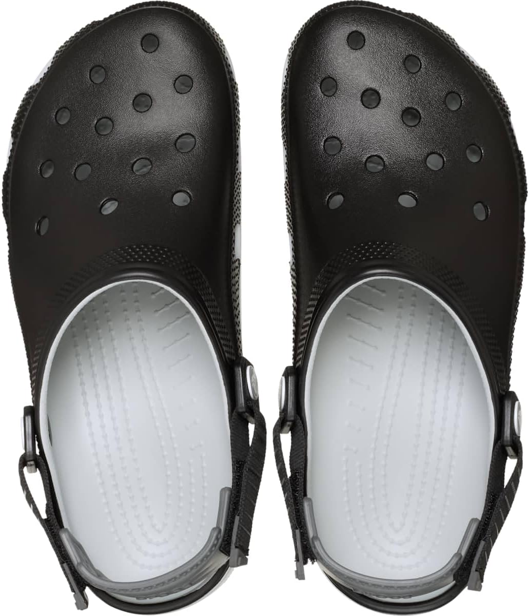 Crocs Classic Turbo Unisex Clog 38/39 EU Schwarz, 38/39 EU Schwarz