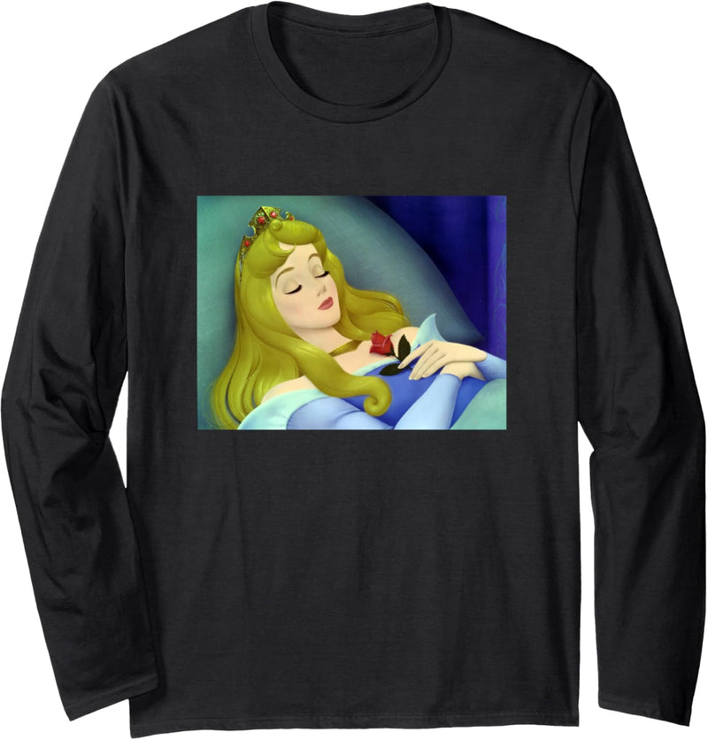 Disney Sleeping Beauty Aurora Sleeping Langarmshirt