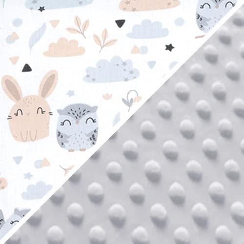 Einschlagdecke Babyschale Decke Kinderwagen 90x90cm - universal Baby Babydecke für Buggy Autositz So