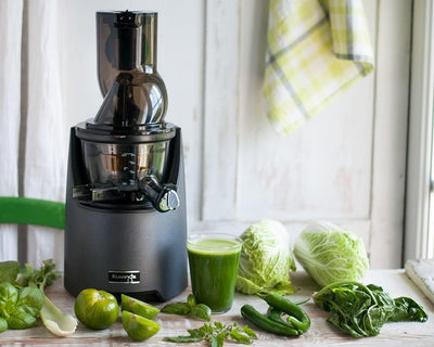 Kuvings EVO820 Slow Juicer Saftpresse – Entsafter mit grossem Einfüllschacht und starkem 240W Motor