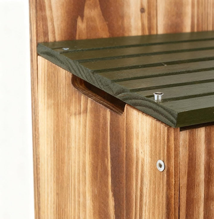 Eulen Nistkasten Rustikaler Unterschlupf aus Holz