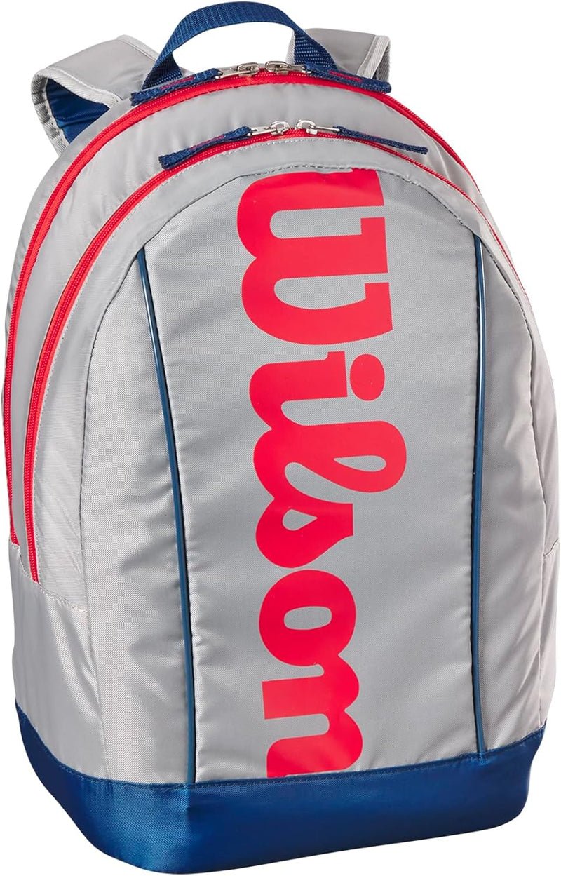 Wilson Junior Tennis Rucksack 2 Hellgrau F03 / Rot-blau, 2 Hellgrau F03 / Rot-blau